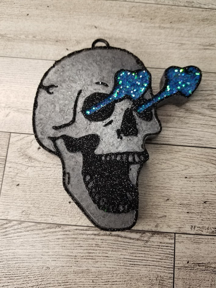 Skull Heart Eyes