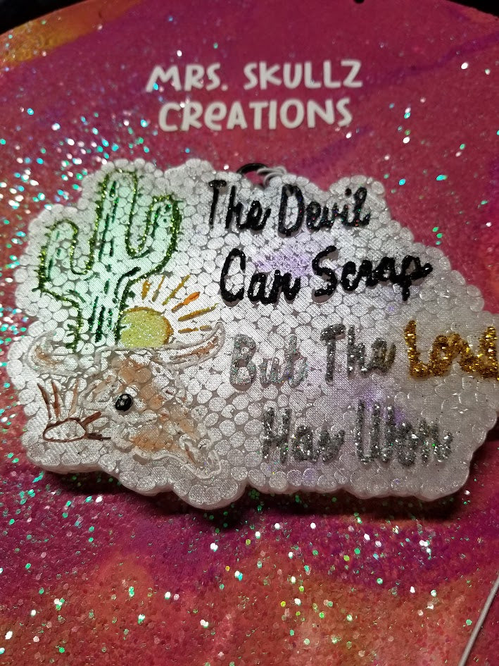 Devil can scrap but the Lord has won - Luna