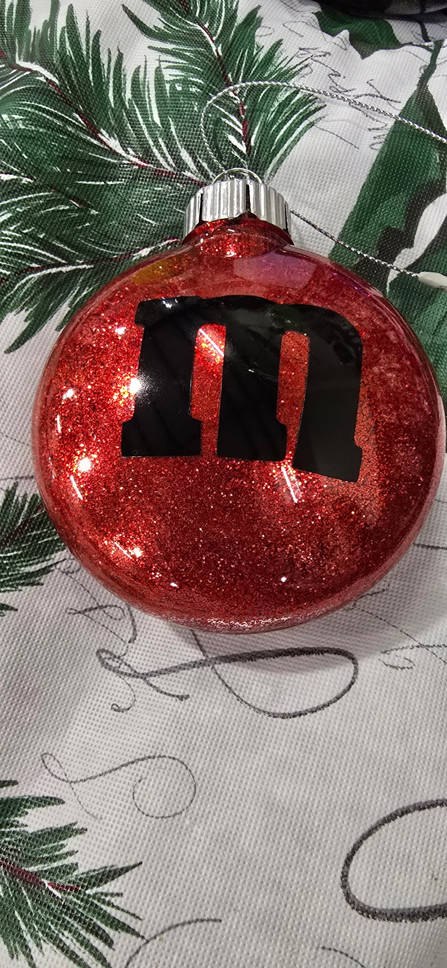 Red M and M