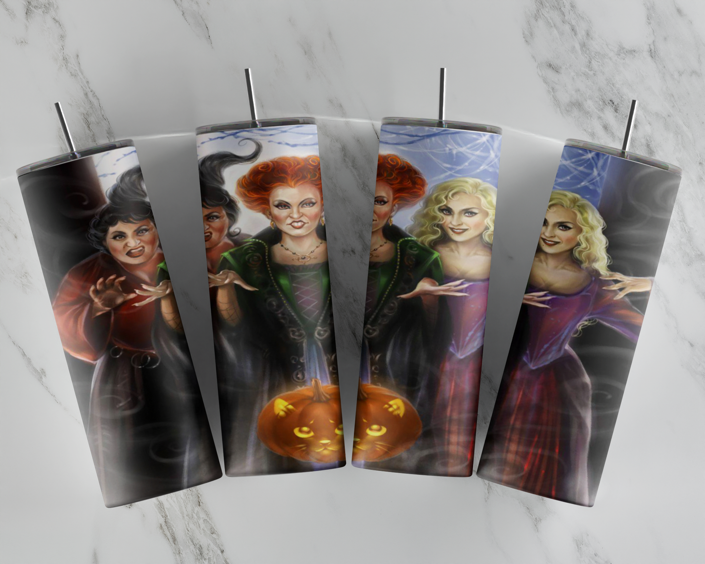 Hocus Pocus Girls with pumpkin