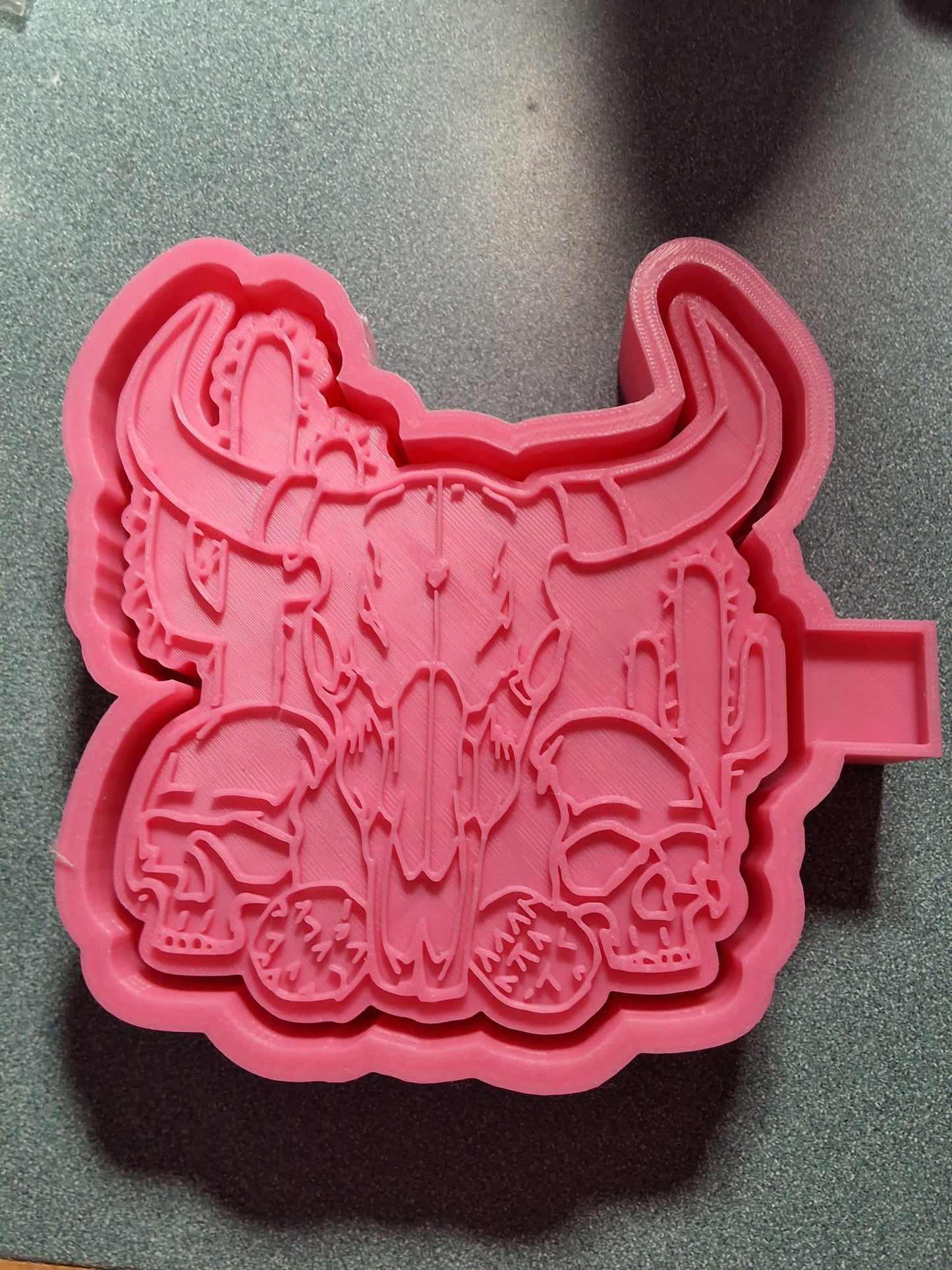 Western Skullz mold