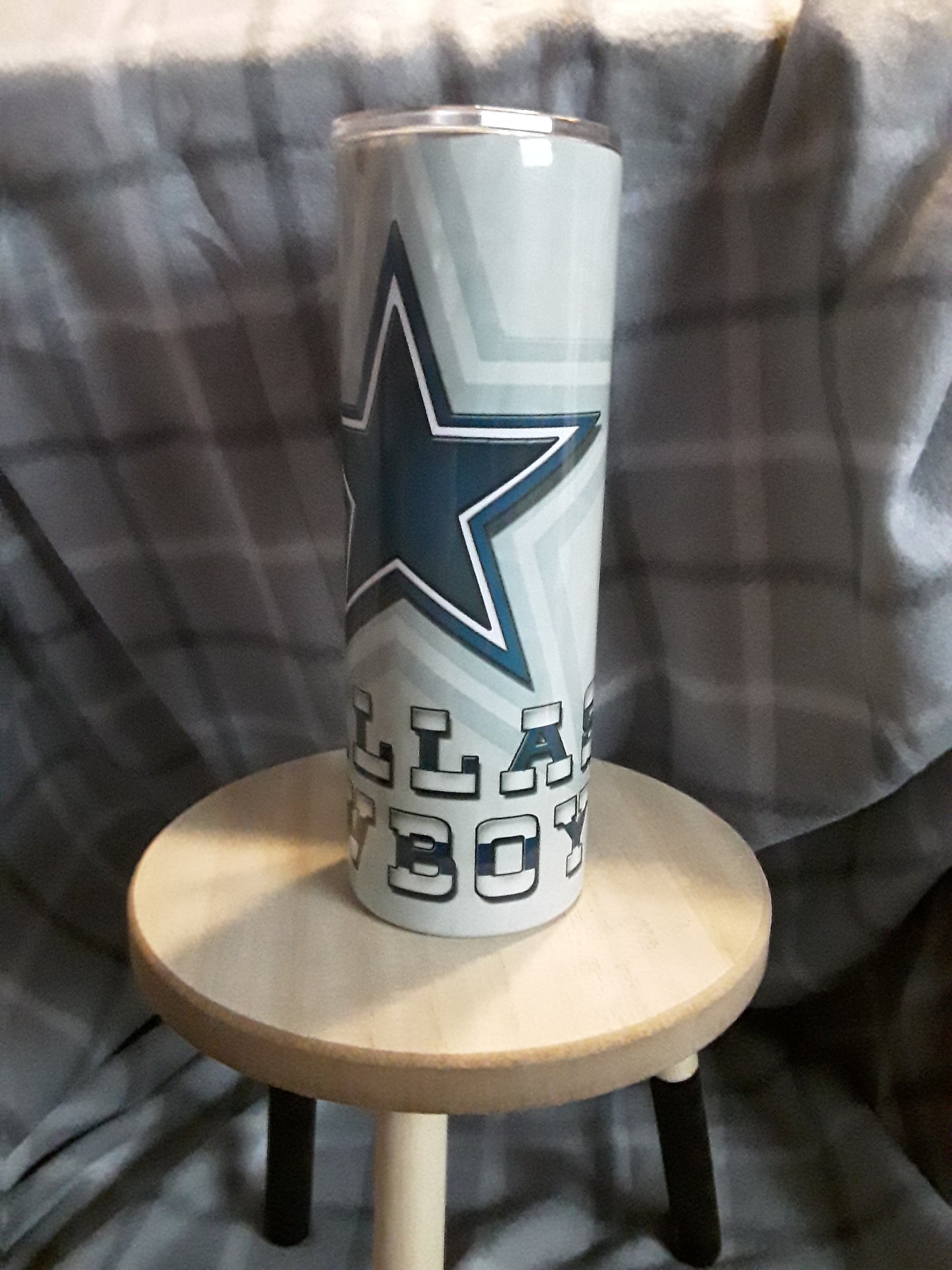 Dallas Cowboys skinny tumbler