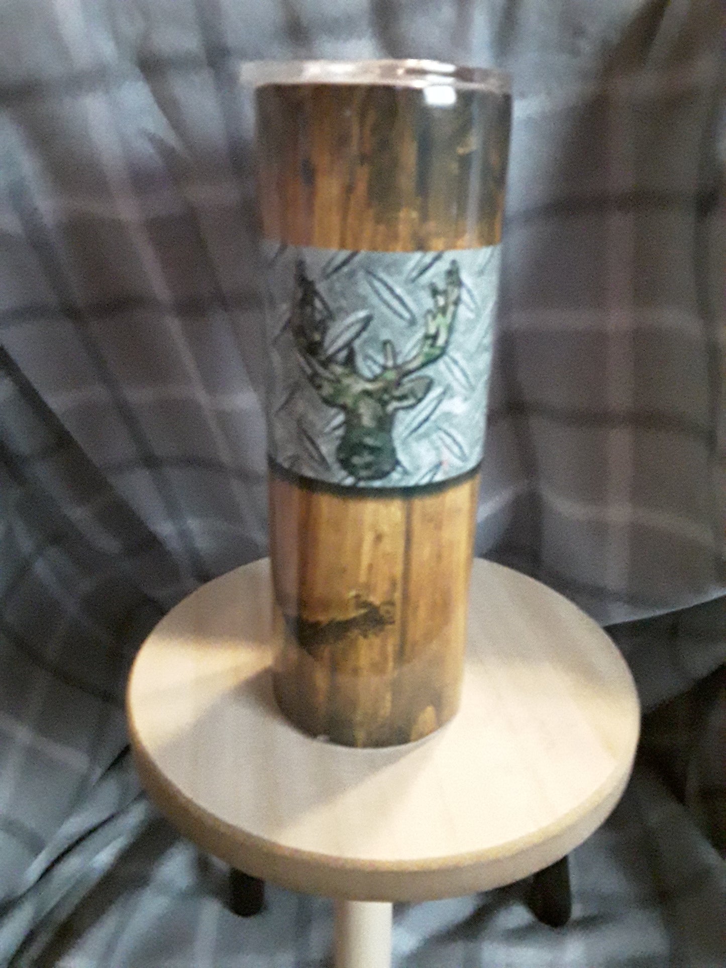 Deer Hunting skinny tumbler