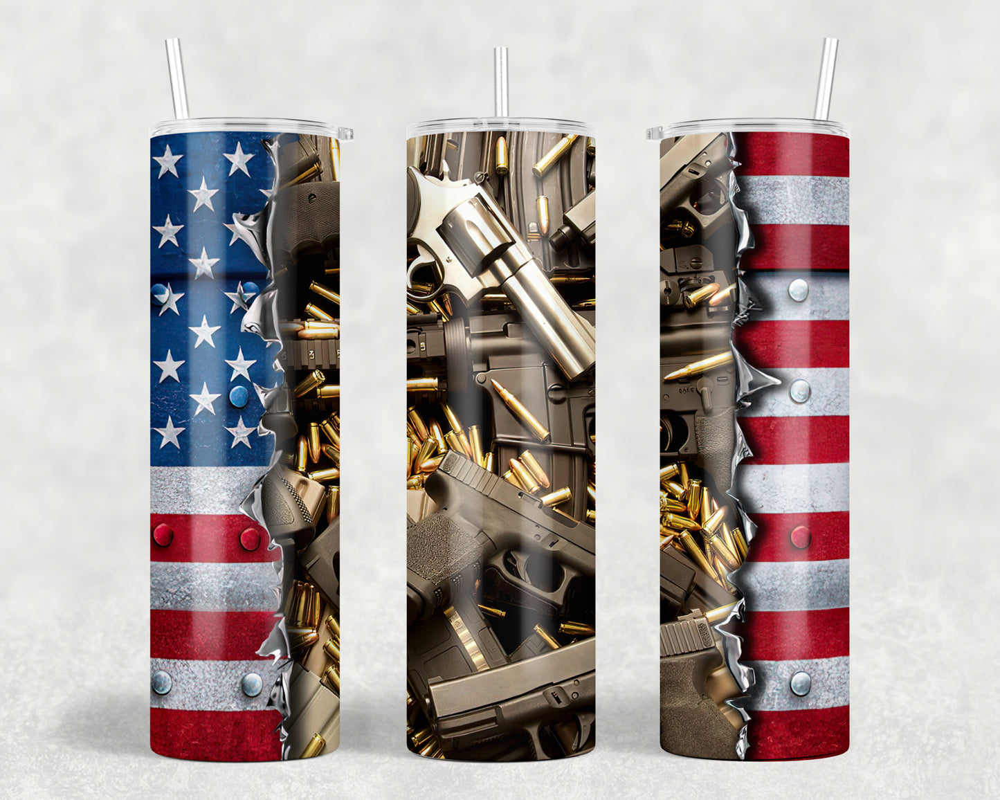 Flag and Guns