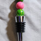 beaded wine stopper