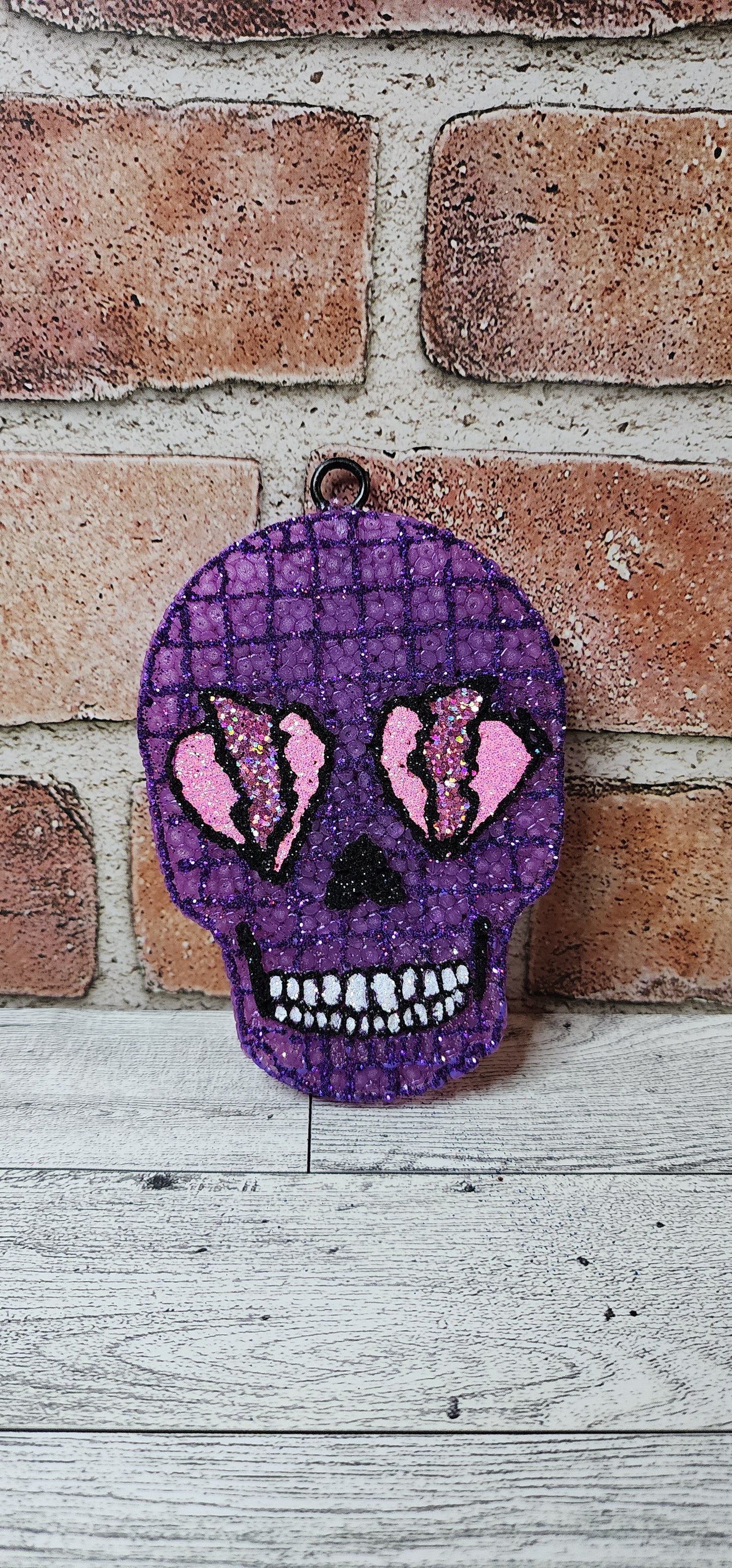 Lightning Eyes Skull Head
