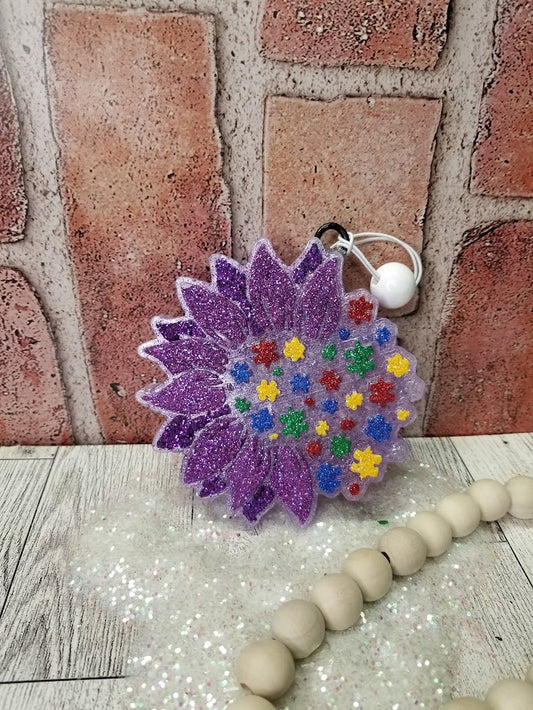 Flower Puzzle pieces