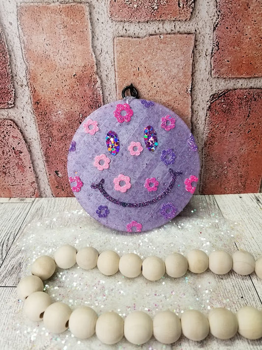 Smiley with Flowers