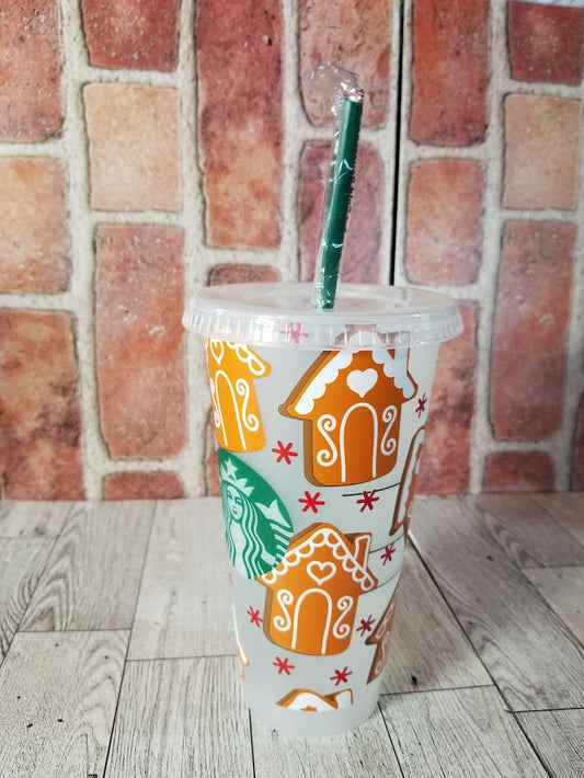 Gingerbread House 24oz Starbucks cup