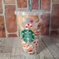Gingerbread man Starbucks cup