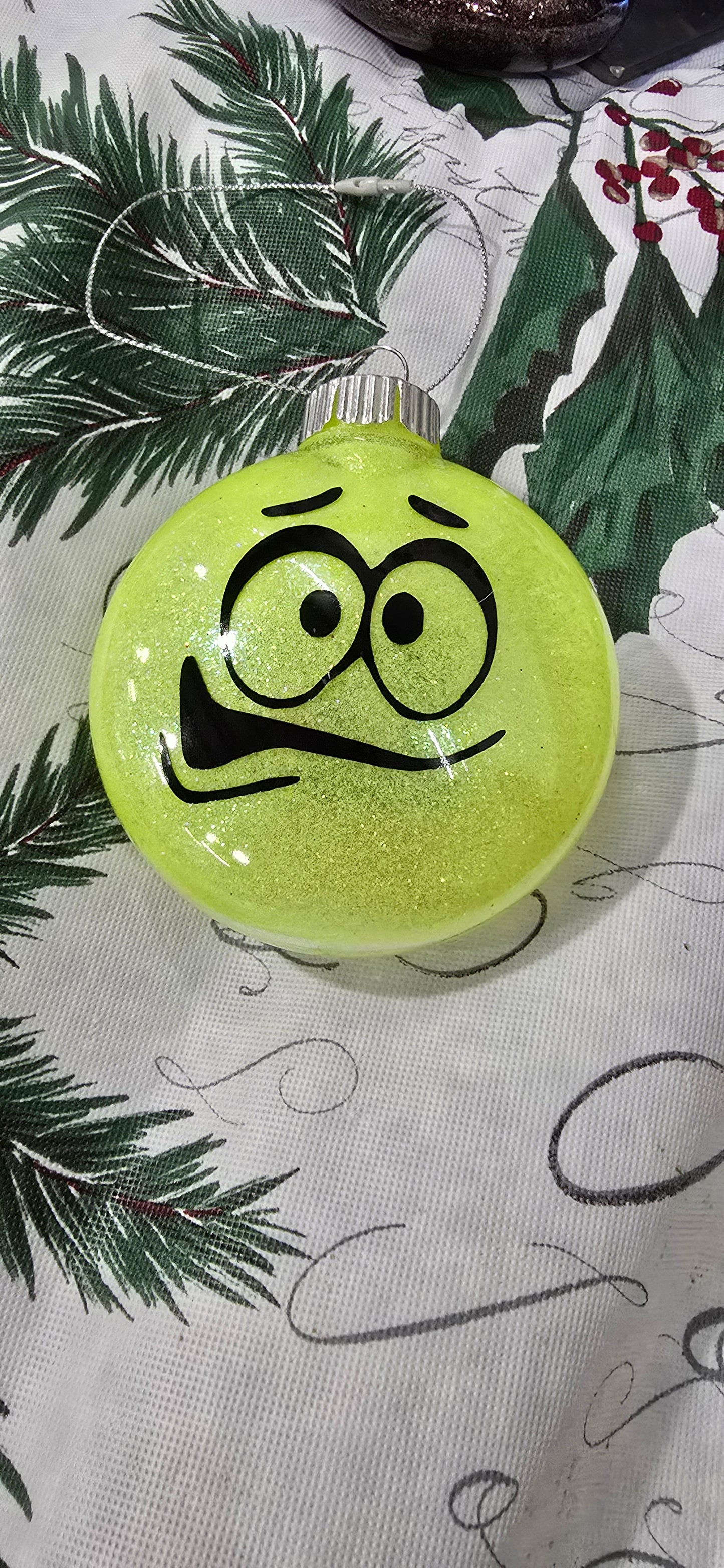 Yellow M and M