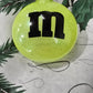 Yellow M and M