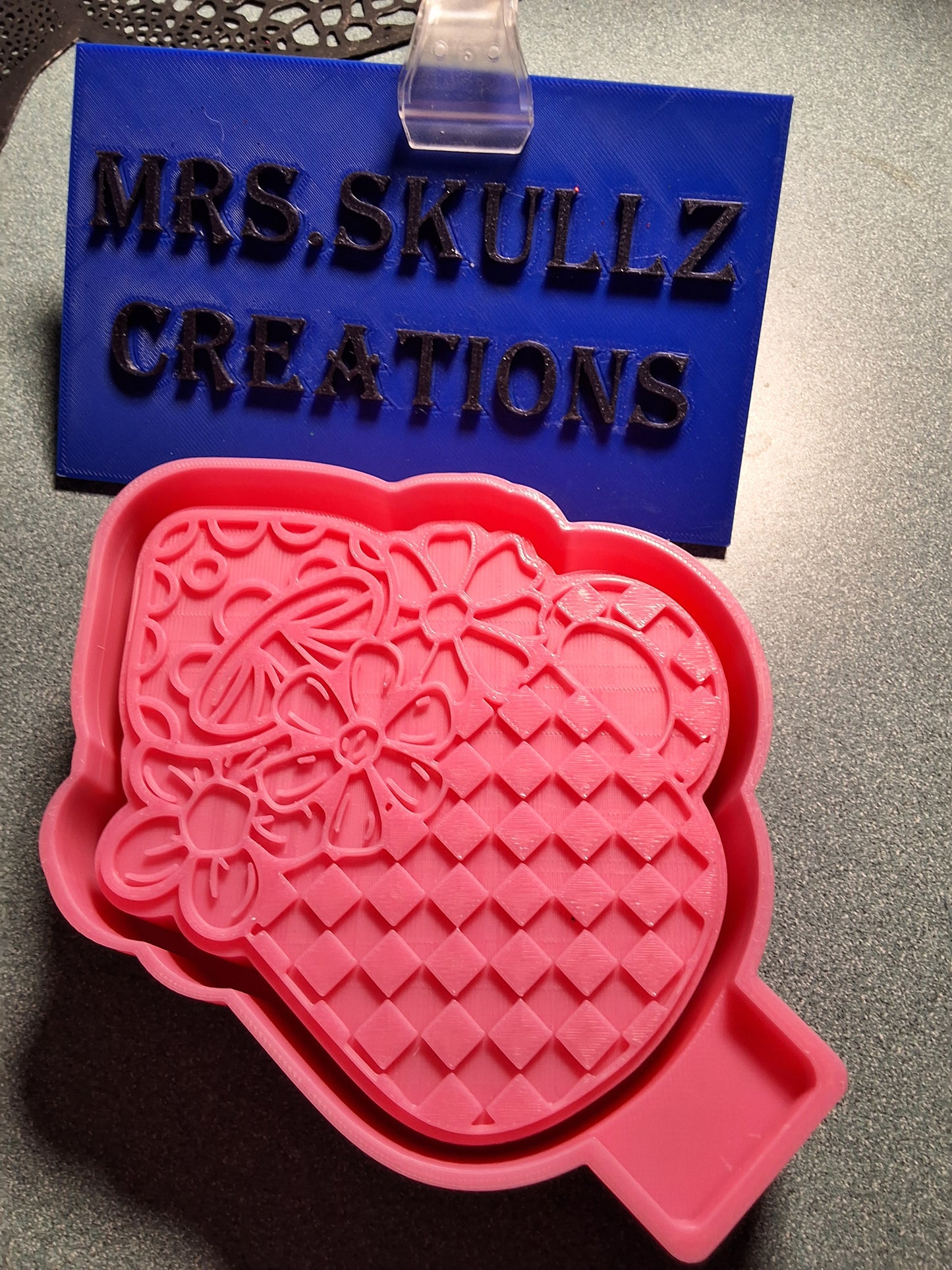 Floral Mug Freshie mold