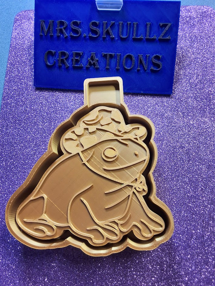 Cowboy Frog Mold