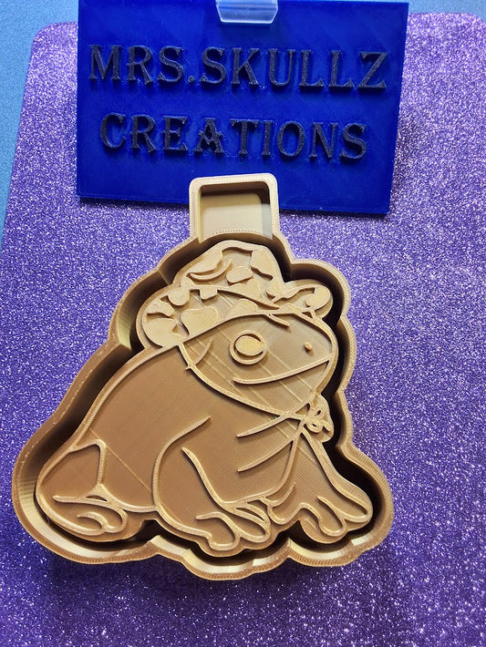 Cowboy Frog Mold