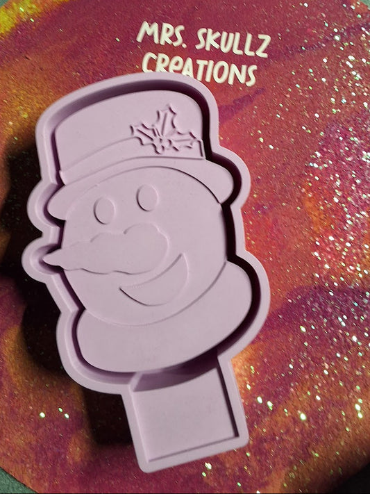 Snowman with Top Hat Mold