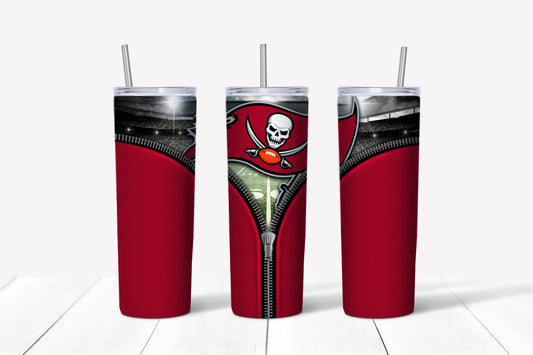 Tampa Bay Bucs Zipper