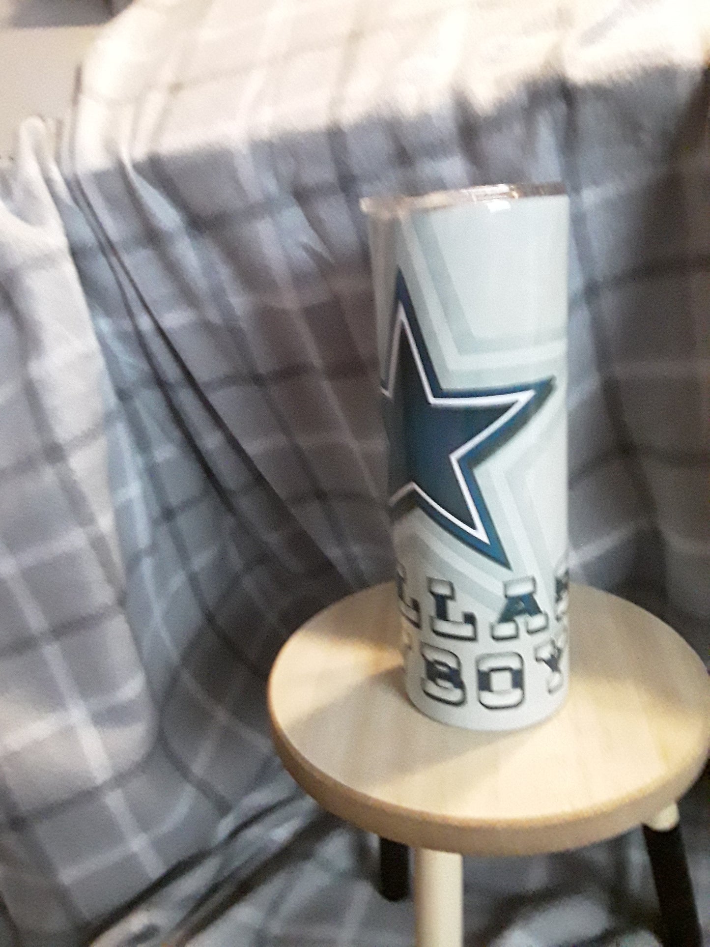 Dallas Cowboys skinny tumbler