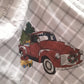 blanket - Red truck with tree