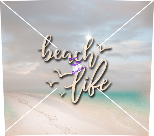 Beach life with birds
