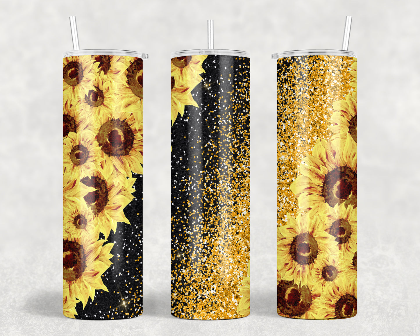 Glitter Sunflower